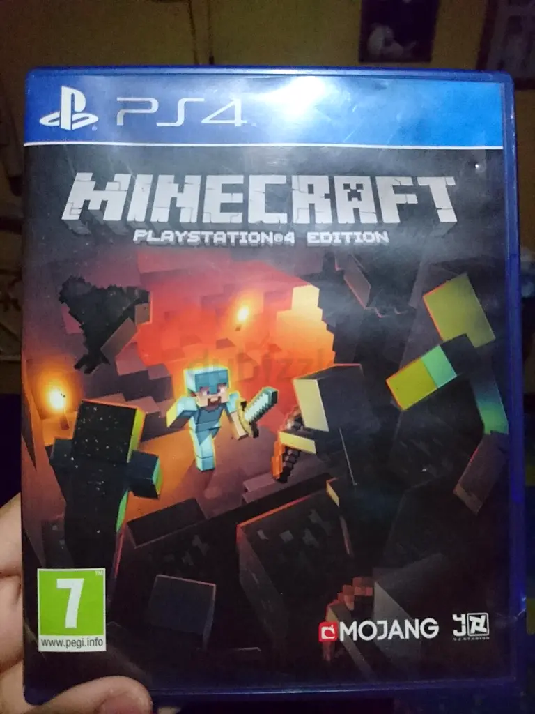 Minecraft ps4 disc