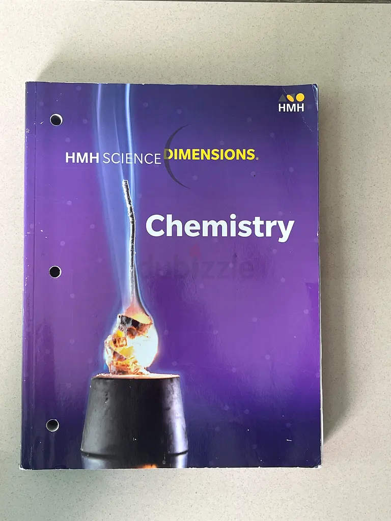 HMH chemistry book