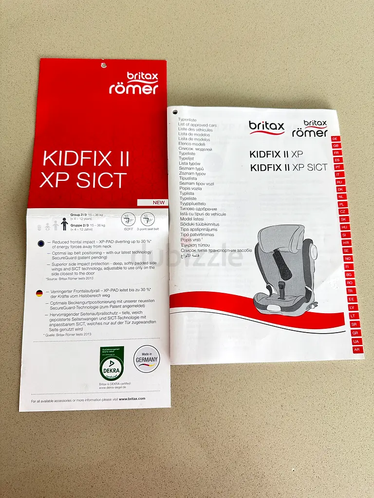 Britax Romer car seat age 4 to 12 years