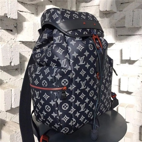 LOUIS VUITTON 'Discovery' Backpack Monogram Ink Upside Down