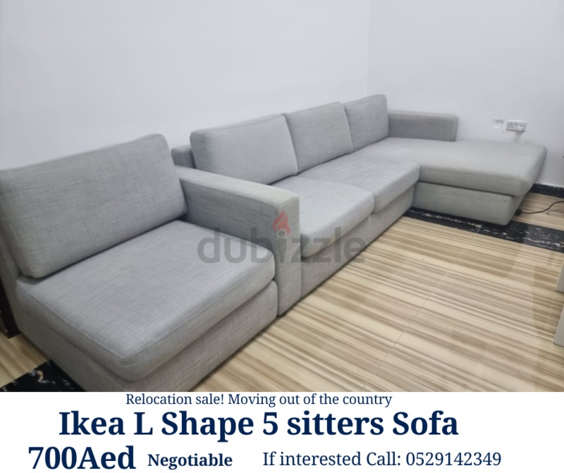 L shape online sofa dubizzle