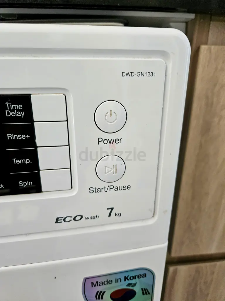 Daewoo washing machine 7kg