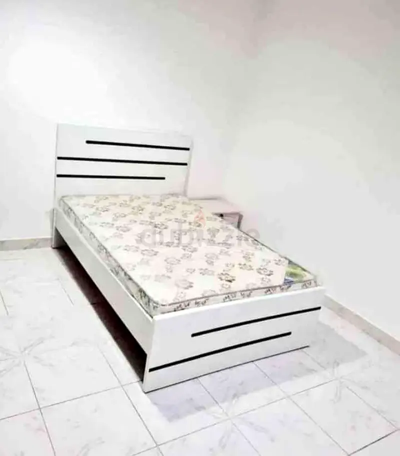 Brend New Single Bed with Madical mattress available