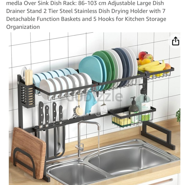 201 Stainless Steel 3 Tiers Wall Mounted Dish Drying Rack Drainer Hanging  Rack with PP Water Tray - China Dish Rack and Kitchen Rack price