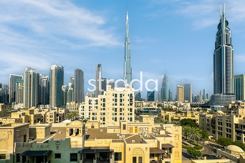 Burj Khalifa View | Vacant | Study