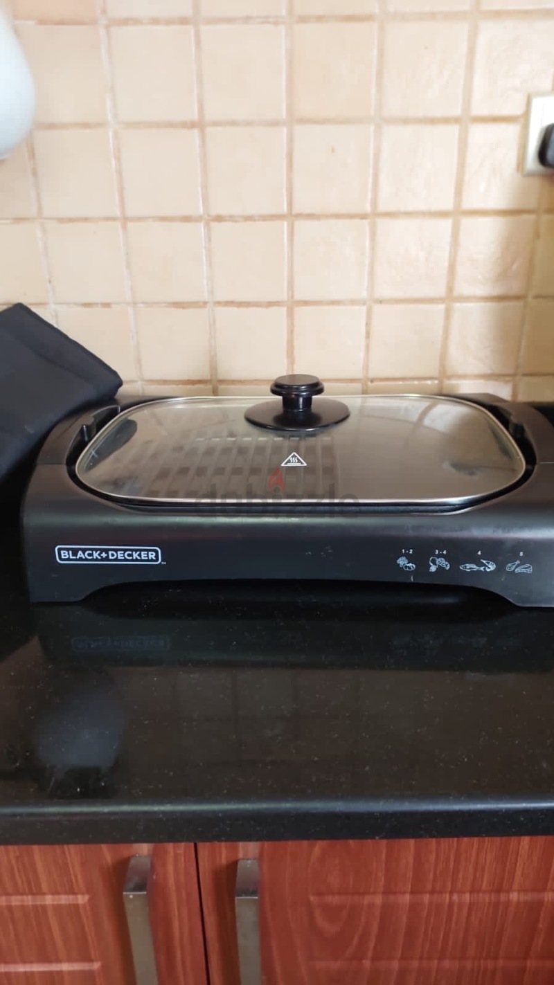 Black+Decker Open Flat Grill 2200W