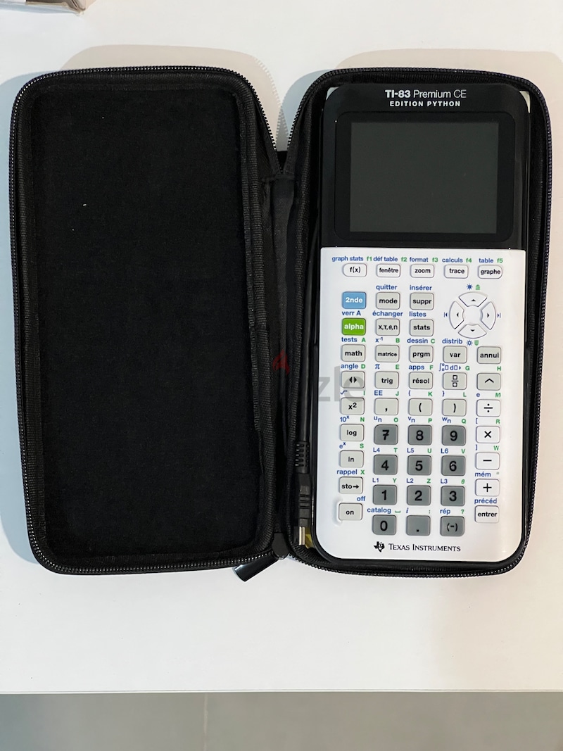 Texas Instruments Calculatrice graphique TI‑83 Premium CE Edition