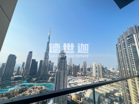 3b/r+maids Room I Burj Khalifa View I Ready To Move In