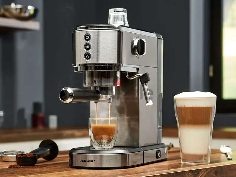 SilverCrest slim espresso coffee machine