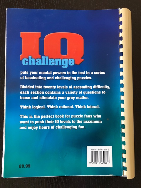 Improve your IQ Over 500 Mind Bending Puzzles