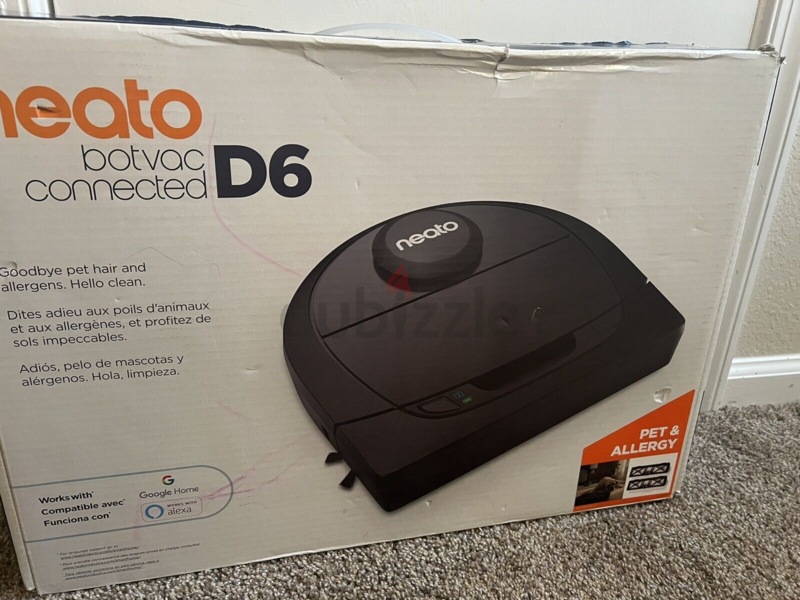 Neato Robotics D6 Connected Laser Guided Robot Vacuum | dubizzle