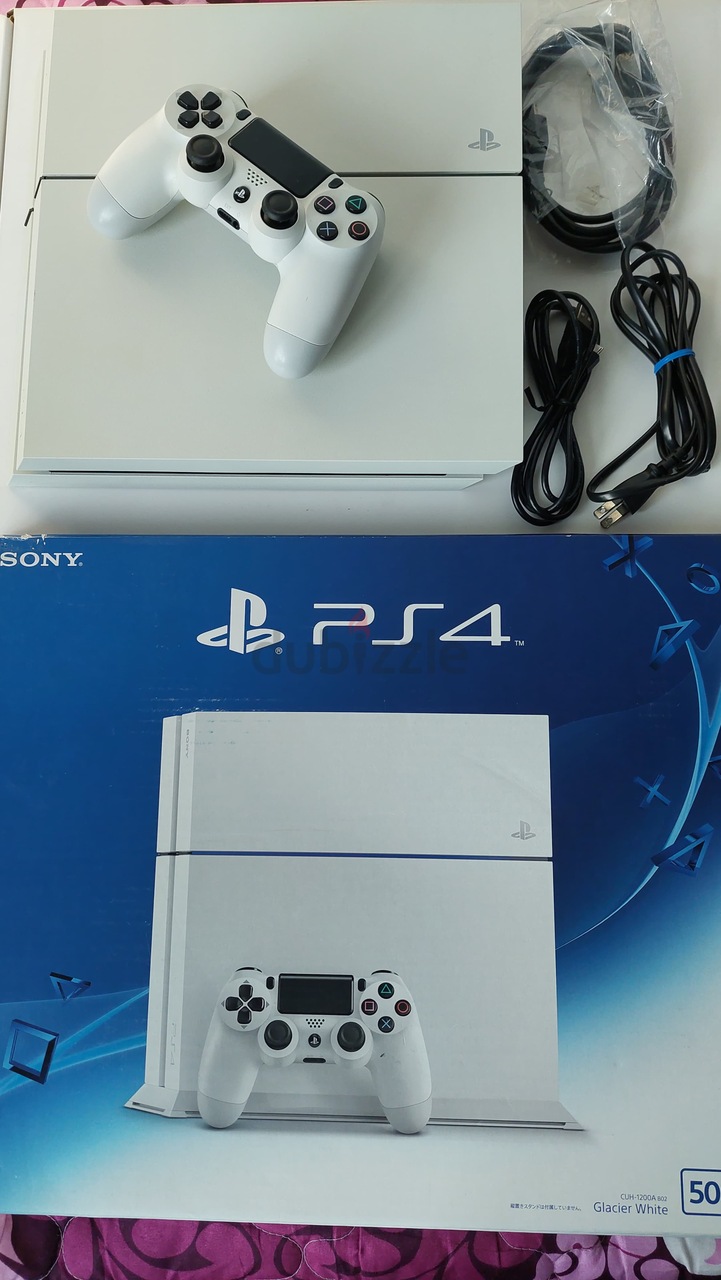 PS4 CUH-1200A Glacier White 500GB-