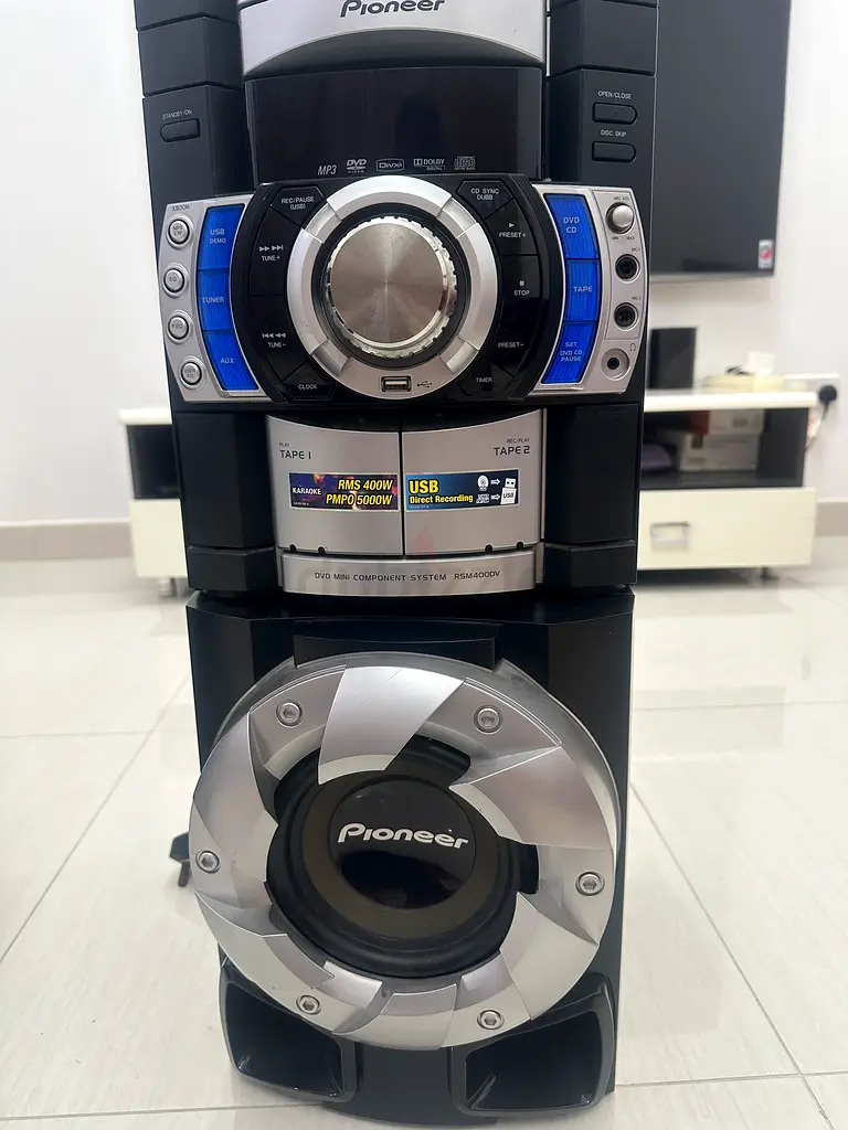 PIONEER RSM400DV Home sound system