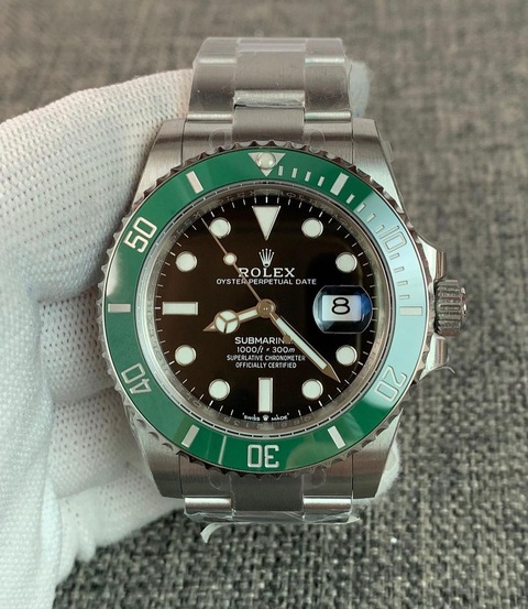 Rolex submariner hulk on sale noob v9 superclone