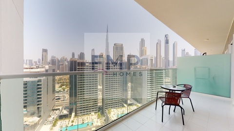Burj View |spacious Balcony|high Floor| Furnished