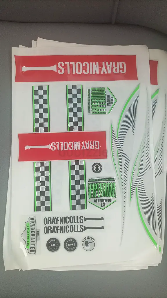 Cricket bat stickers for sale