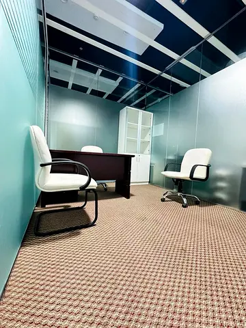Office With | Free Ejari | Free Meeting Rooms | Well Furnished With All Facilities | No Commission.