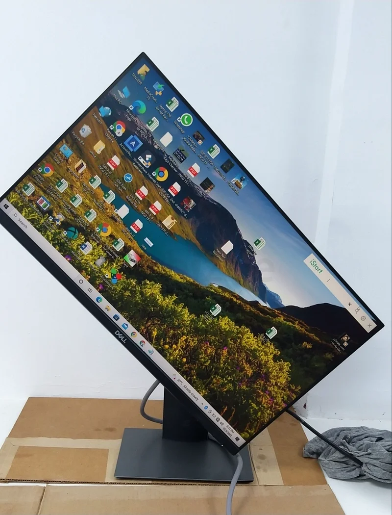 شاشة ديل بحجم 24 بوصة من نوع IPS بدون إطار، بدقة Full HD، لوحة عرض LED مع HDMI + حامل هيدروليكي، الموديل رقم P2319H63256600314241111