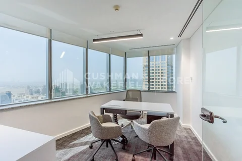 Fully Furnished Office | All Inclusive | Ded License | High Floor