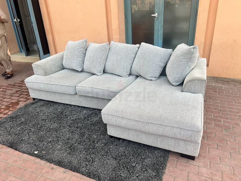 L shape store sofa dubizzle