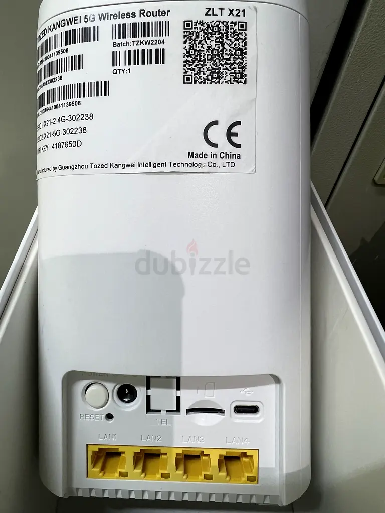 Zlt x21 KJ33 unlocked 5G Dual Band router for All sim