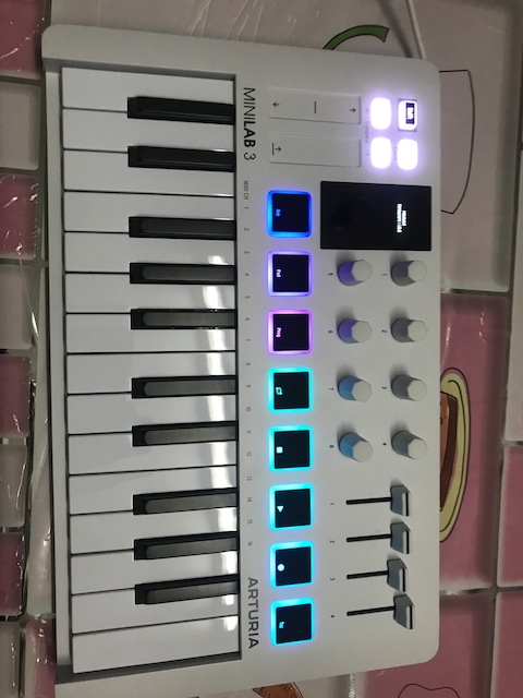 Arturia MiniLab 3 Mini Hybrid Keyboard Controller