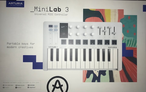 Arturia MiniLab 3 Mini Hybrid Keyboard Controller