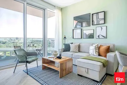 Excellent Views Of The Dubai Skyline 1br Apartment