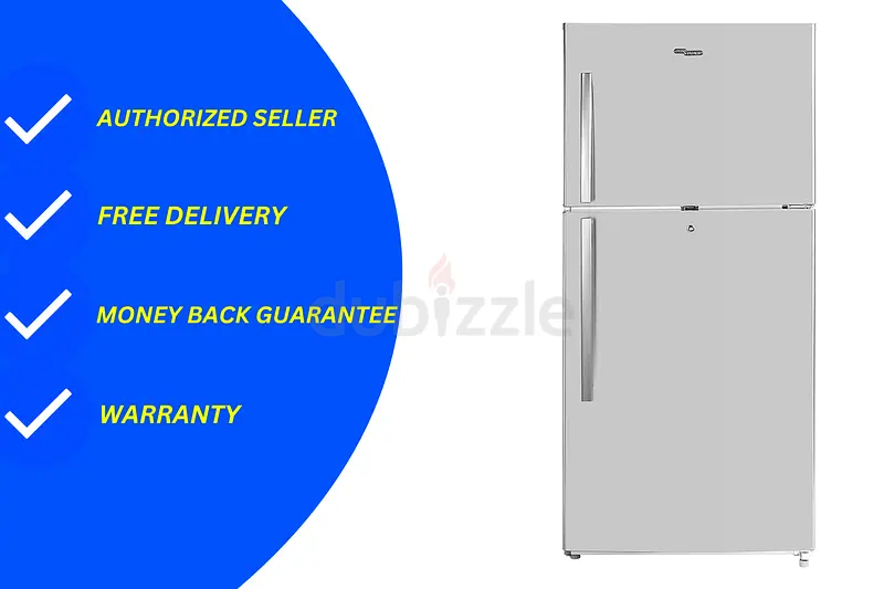 Super General 845L Double Door Refrigerator Free Delivery