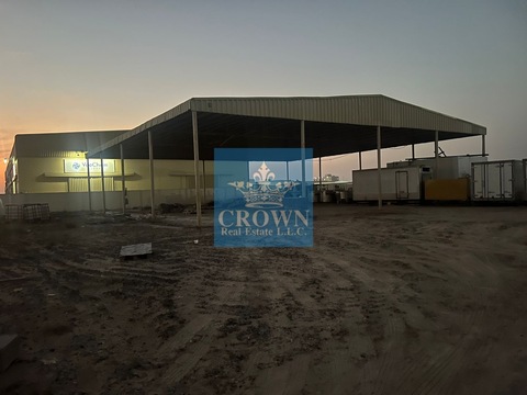 For Sale Corner Industrial Plot 31,230 Sq. Ft Boundry Walled In Umm E Thoob, Umm Al Quwain