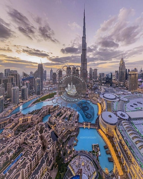 Burj Khalifa And Fountain View| Vacant
