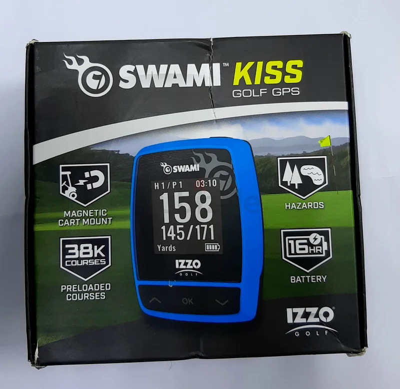 Izzo Golf Swami Kiss GPS Rangefinder (A44192) Blue
