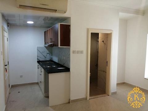 Neat Clean Brand New Studio Flat Available Monthly Basis Rent 2700 Aed