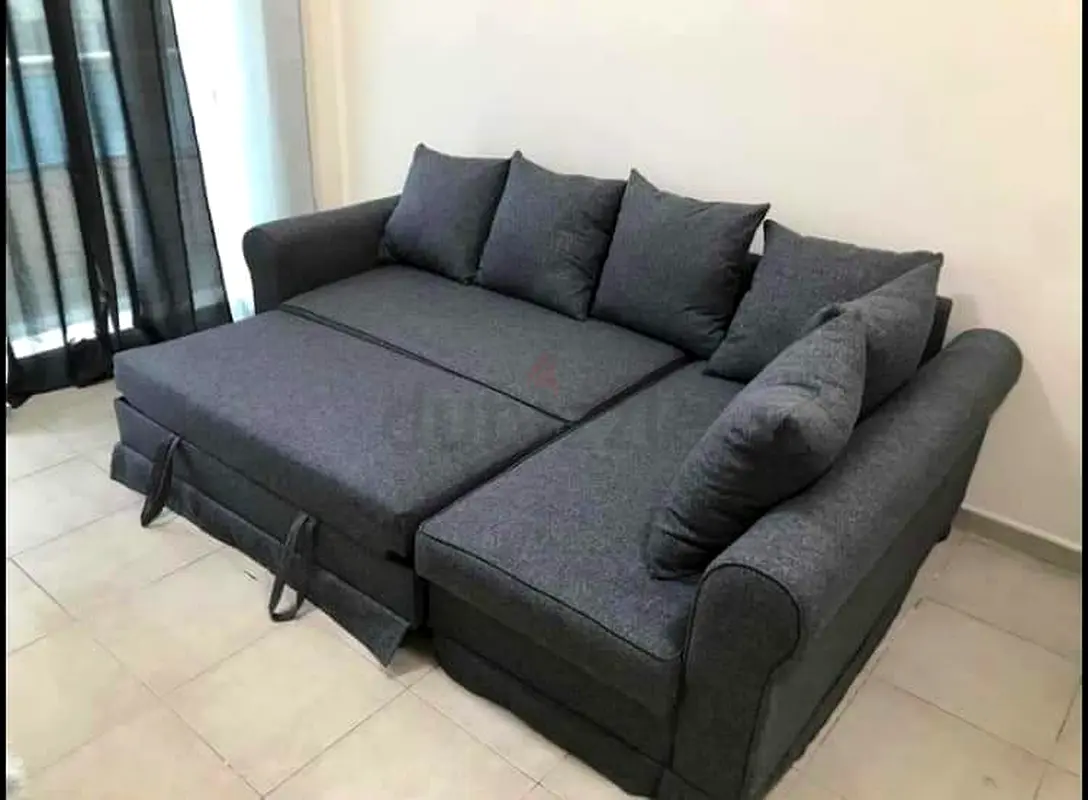 Ikea moheda l shape sofa bed