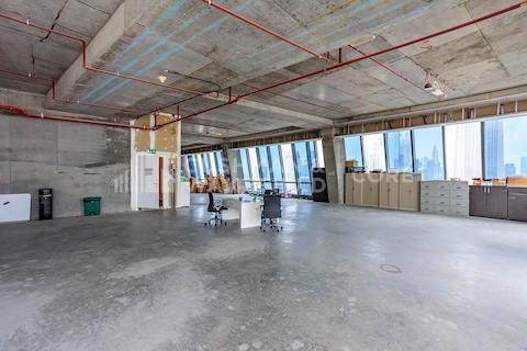 Spacious Office | 8 Parking | Shell And Core