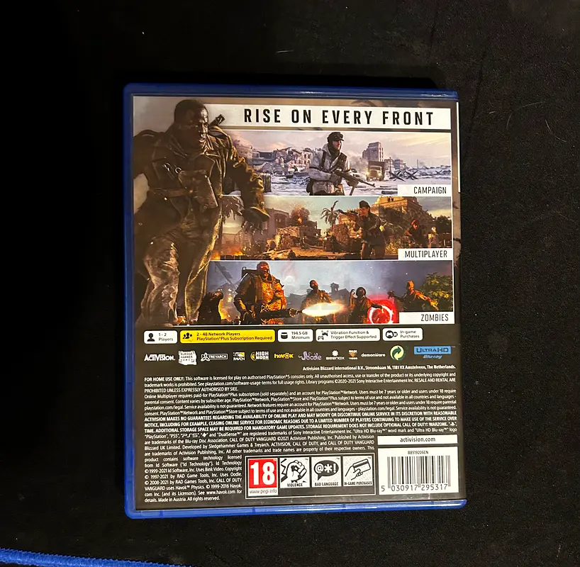 Call Of Duty Vanguard PS5 FOR SALE