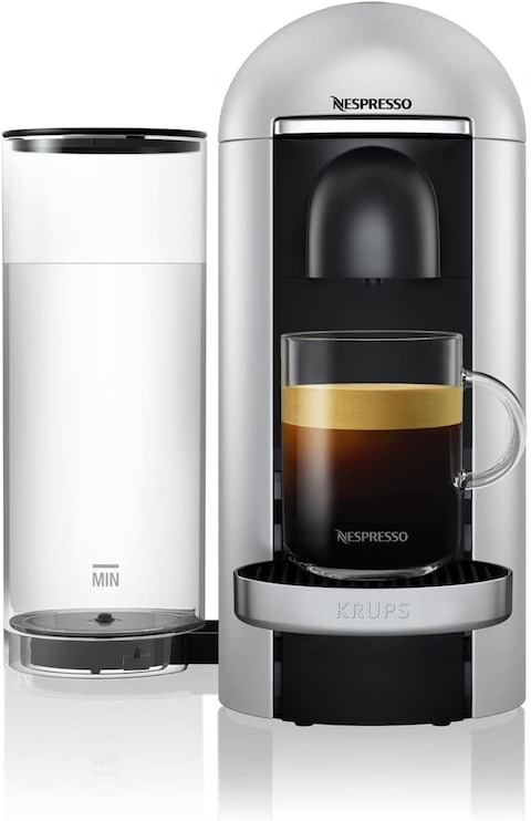 Expresso à capsules Compatible Nespresso Krups XN900T 1.7L - Titane