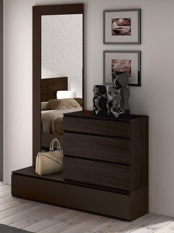 Buy Canterbury Dressing Table with Mirror in Fortune Walnut Colour at 33%  OFF by HomeTown | Pepperfry