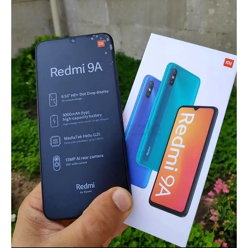 Redmi 9A 128 G 6 Ram Battery life 5000mA Wattsapp and cal