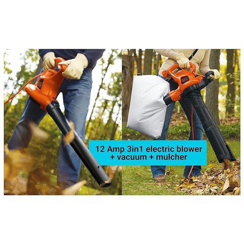 3000W Leaf Blower&Vacuum 3in1 Leaf Vacuum Mulcher 220V Brushless