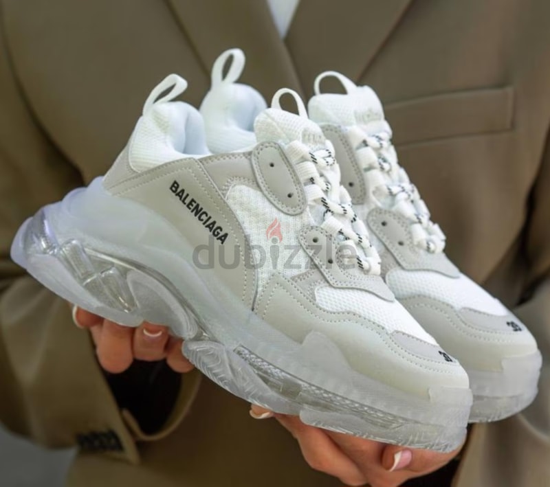 Balenciaga triple s sale white rep