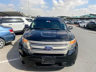 Ford Explorer 2014 black colour GCC Caleb car