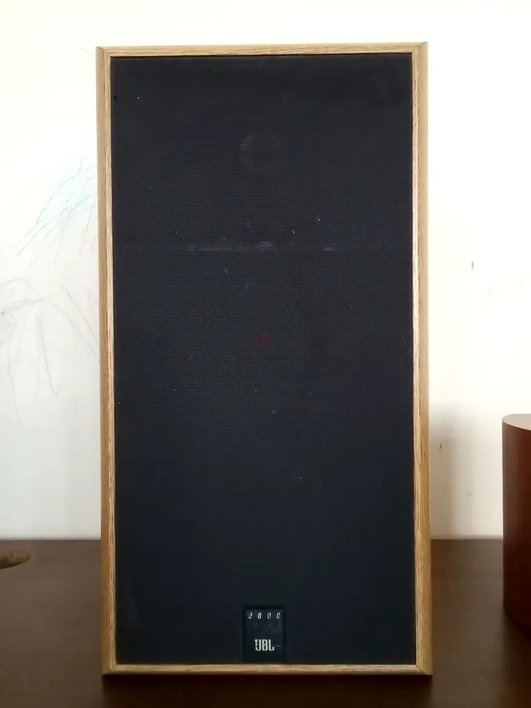 JBL 2600 with Pioneer Amp.