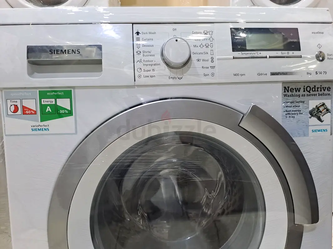 Siemens 8kg washing machine German