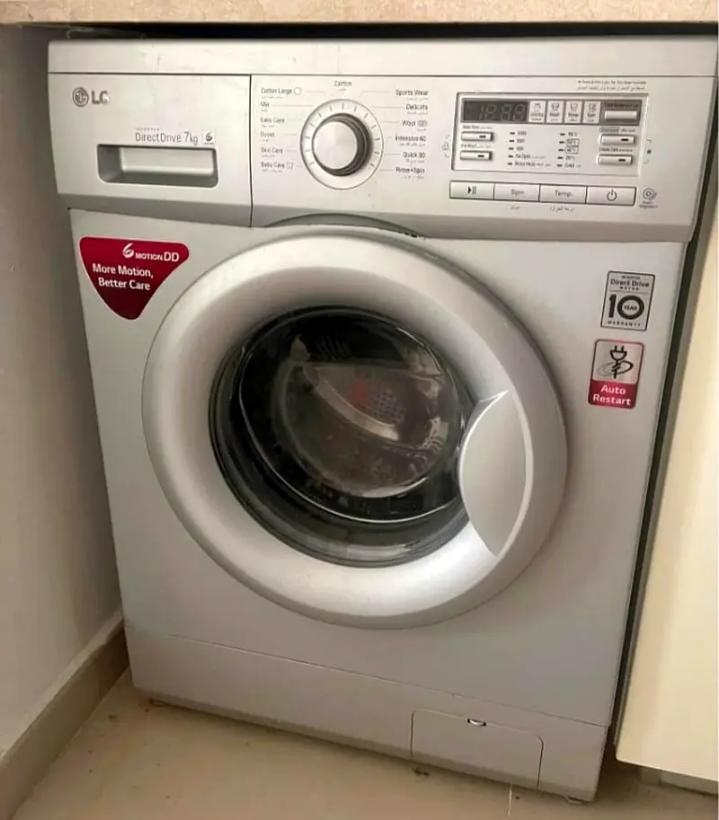 LG 7kg direct drive washing machine