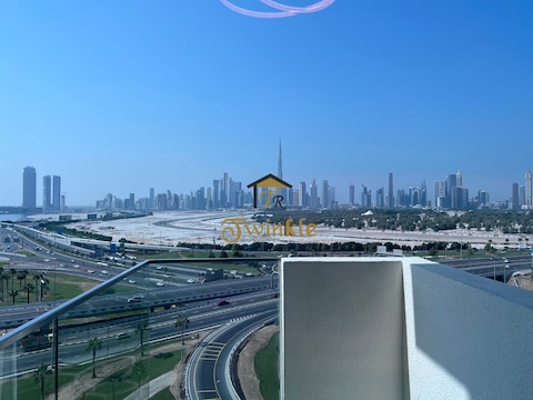 Burj Khalifa View | Brand New Studio | Balcony
