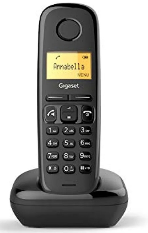 Gigaset Trio Cordless Phone, Black, A220 price in Saudi Arabia