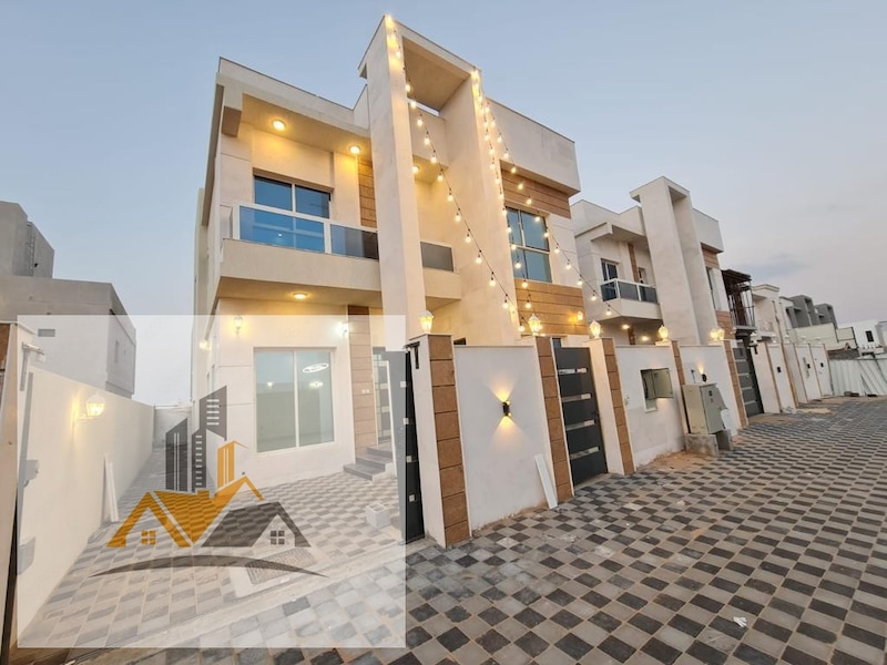 A villa for rent in Al Yasmeen area, Ajman, with sophisticated and modern finishing, at a special p