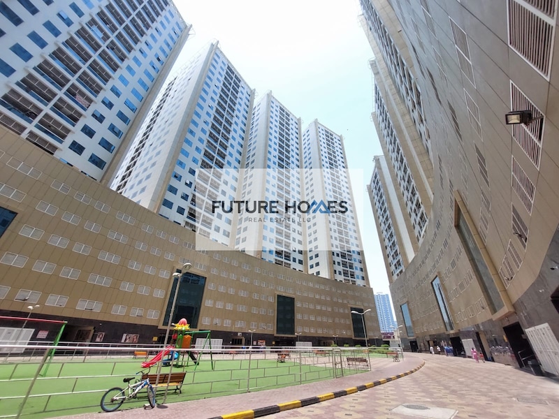 Affordable studio for sale in Ajman Pearl towers
