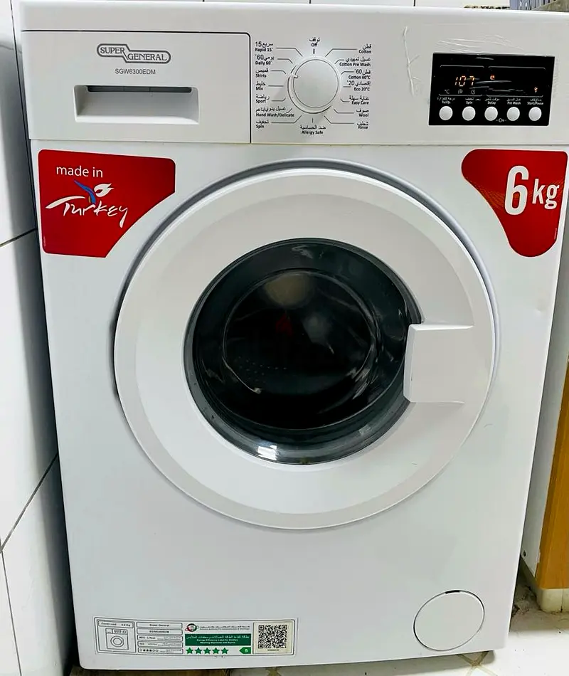 Washing Machine Front Load 6 Kg
